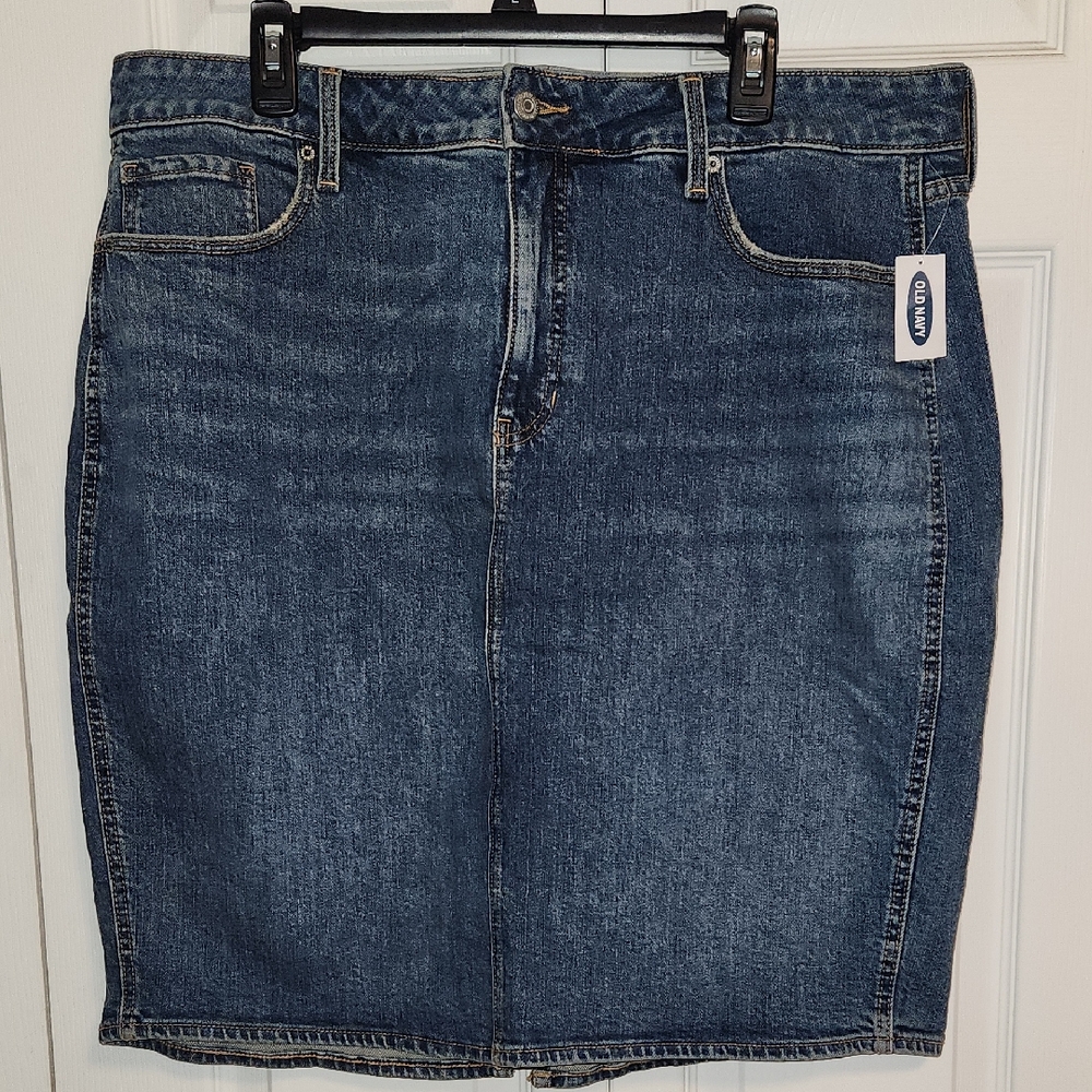 Old Navy Jean Skirt